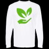 Unisex Gold Soft Touch Long Sleeve T-Shirt Thumbnail