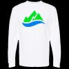 Unisex Gold Soft Touch Long Sleeve T-Shirt Thumbnail