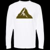 Unisex Gold Soft Touch Long Sleeve T-Shirt Thumbnail