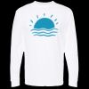Unisex Gold Soft Touch Long Sleeve T-Shirt Thumbnail