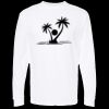 Unisex Gold Soft Touch Long Sleeve T-Shirt Thumbnail