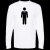 Unisex Gold Soft Touch Long Sleeve T-Shirt Thumbnail