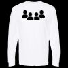 Unisex Gold Soft Touch Long Sleeve T-Shirt Thumbnail