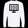 Unisex Gold Soft Touch Long Sleeve T-Shirt Thumbnail