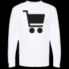 Unisex Gold Soft Touch Long Sleeve T-Shirt Thumbnail
