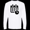 Unisex Gold Soft Touch Long Sleeve T-Shirt Thumbnail