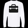 Unisex Gold Soft Touch Long Sleeve T-Shirt Thumbnail