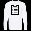 Unisex Gold Soft Touch Long Sleeve T-Shirt Thumbnail