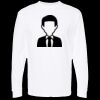 Unisex Gold Soft Touch Long Sleeve T-Shirt Thumbnail