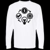 Unisex Gold Soft Touch Long Sleeve T-Shirt Thumbnail