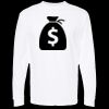 Unisex Gold Soft Touch Long Sleeve T-Shirt Thumbnail