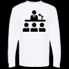 Unisex Gold Soft Touch Long Sleeve T-Shirt Thumbnail