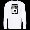 Unisex Gold Soft Touch Long Sleeve T-Shirt Thumbnail