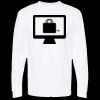 Unisex Gold Soft Touch Long Sleeve T-Shirt Thumbnail