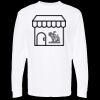 Unisex Gold Soft Touch Long Sleeve T-Shirt Thumbnail