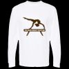 Unisex Gold Soft Touch Long Sleeve T-Shirt Thumbnail
