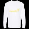 Unisex Gold Soft Touch Long Sleeve T-Shirt Thumbnail