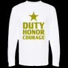 Unisex Gold Soft Touch Long Sleeve T-Shirt Thumbnail