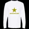 Unisex Gold Soft Touch Long Sleeve T-Shirt Thumbnail