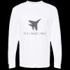 Unisex Gold Soft Touch Long Sleeve T-Shirt Thumbnail
