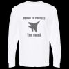 Unisex Gold Soft Touch Long Sleeve T-Shirt Thumbnail