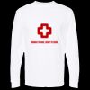 Unisex Gold Soft Touch Long Sleeve T-Shirt Thumbnail