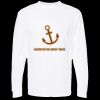 Unisex Gold Soft Touch Long Sleeve T-Shirt Thumbnail