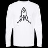Unisex Gold Soft Touch Long Sleeve T-Shirt Thumbnail