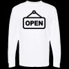 Unisex Gold Soft Touch Long Sleeve T-Shirt Thumbnail