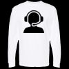 Unisex Gold Soft Touch Long Sleeve T-Shirt Thumbnail