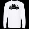 Unisex Gold Soft Touch Long Sleeve T-Shirt Thumbnail