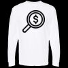 Unisex Gold Soft Touch Long Sleeve T-Shirt Thumbnail