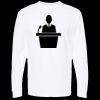 Unisex Gold Soft Touch Long Sleeve T-Shirt Thumbnail