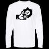 Unisex Gold Soft Touch Long Sleeve T-Shirt Thumbnail