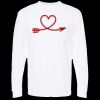 Unisex Gold Soft Touch Long Sleeve T-Shirt Thumbnail