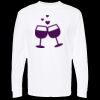 Unisex Gold Soft Touch Long Sleeve T-Shirt Thumbnail