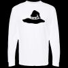 Unisex Gold Soft Touch Long Sleeve T-Shirt Thumbnail