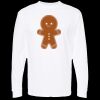 Unisex Gold Soft Touch Long Sleeve T-Shirt Thumbnail