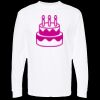 Unisex Gold Soft Touch Long Sleeve T-Shirt Thumbnail
