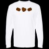 Unisex Gold Soft Touch Long Sleeve T-Shirt Thumbnail