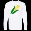 Unisex Gold Soft Touch Long Sleeve T-Shirt Thumbnail