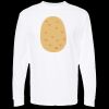 Unisex Gold Soft Touch Long Sleeve T-Shirt Thumbnail
