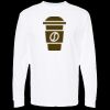 Unisex Gold Soft Touch Long Sleeve T-Shirt Thumbnail