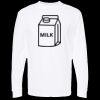 Unisex Gold Soft Touch Long Sleeve T-Shirt Thumbnail
