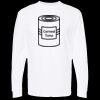 Unisex Gold Soft Touch Long Sleeve T-Shirt Thumbnail