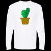 Unisex Gold Soft Touch Long Sleeve T-Shirt Thumbnail
