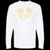 Unisex Gold Soft Touch Long Sleeve T-Shirt Thumbnail