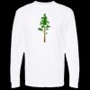 Unisex Gold Soft Touch Long Sleeve T-Shirt Thumbnail