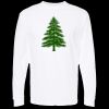 Unisex Gold Soft Touch Long Sleeve T-Shirt Thumbnail