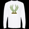 Unisex Gold Soft Touch Long Sleeve T-Shirt Thumbnail